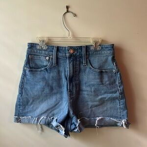 Madewell Curvy Jean Shorts